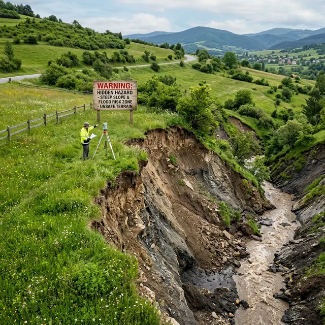 Semnale alarmă, teren inundabil Severin
